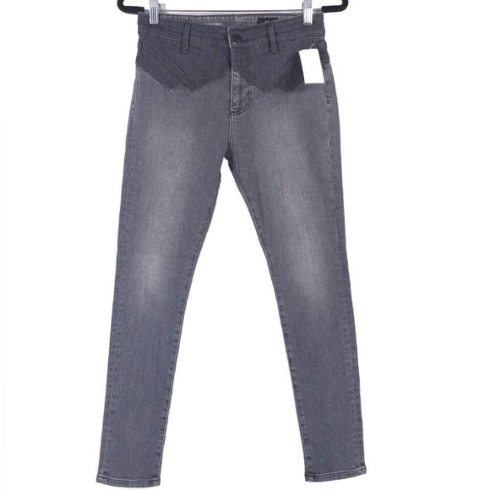 NWT AG ADRIANO GOLDSCHMIED CHEVRON FARRAH High‎ Rise Skinny Ankle Jeans Size 26